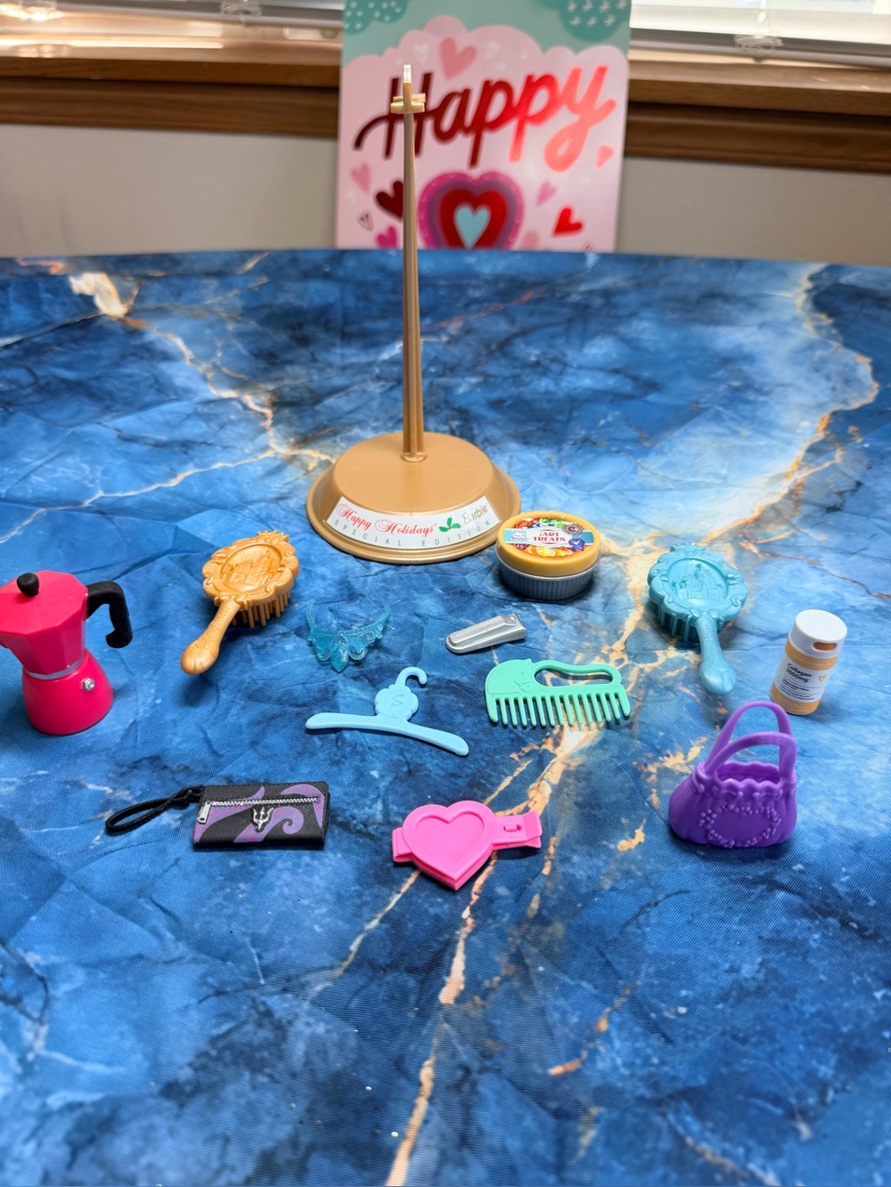 Odd lot of doll supplies